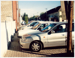 пешаци се сналазе да прођу тротоаром како знају и умеју parking.jpg