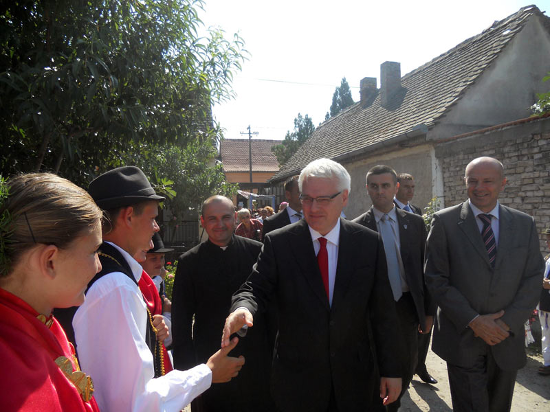 Општину Шид посетио је председник Републике Хрватске, госп. Иво Јосиповић.