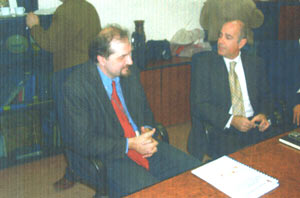 Вук Радовић и Василис Панагопулос