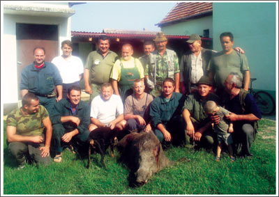 Снимак након повратка из лова