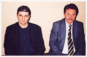 начелник Саша Вучићевић (лево) и шеф Одсека Милош Угљевичанин sale-ugljevicanin.jpg