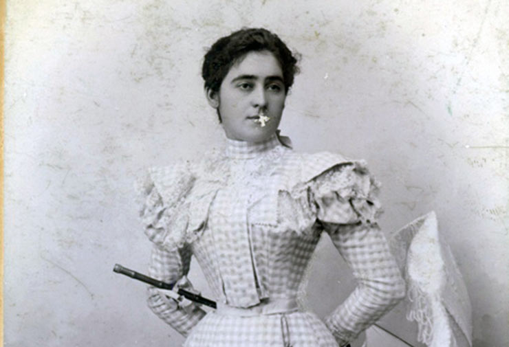 Милева Цвејић, око 1895.,Шид