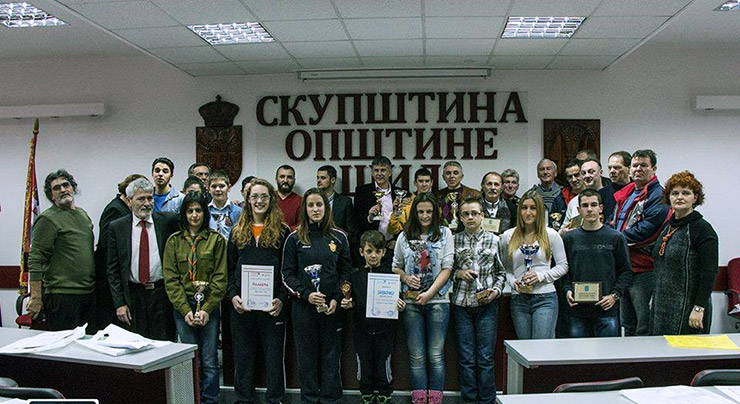 Признања најбољим спортистима у 2014.