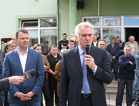 Томислав Николић у Шиду
