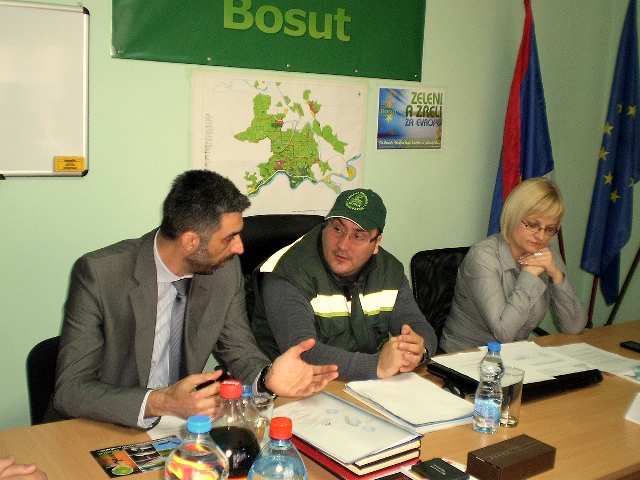 Конференција за новинаре покета Босут