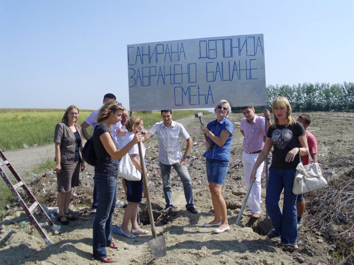 Локална самоуправа, чишћење депоније, Шид